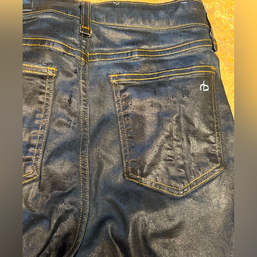 Women's Rag & Bone, wax coated skinny jean, size 26, new w/o tags